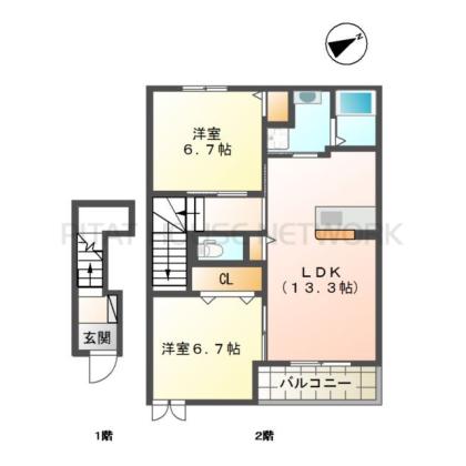  間取り図写真