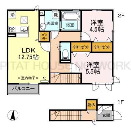  間取り図写真