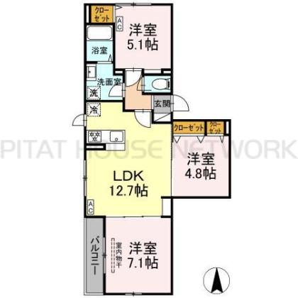  間取り図写真