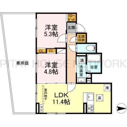  間取り図写真