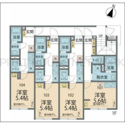  間取り図写真