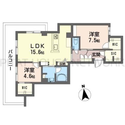  間取り図写真