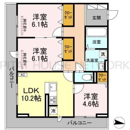  間取り図写真