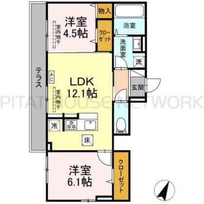  間取り図写真