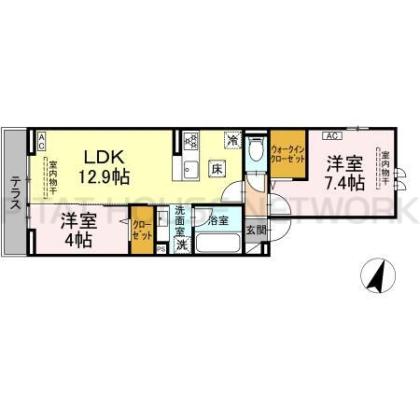  間取り図写真
