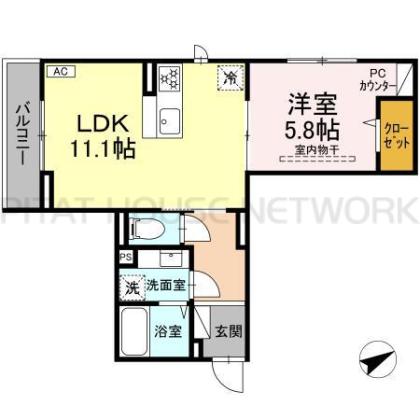 間取り図写真