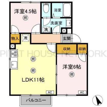  間取り図写真