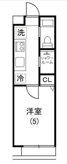 アイビーⅤ（311） 間取り図画像