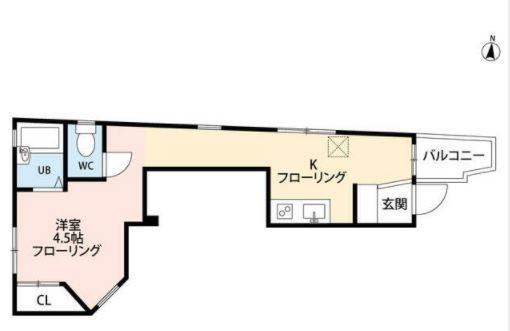 インペリアル参番館（302） 間取り図画像