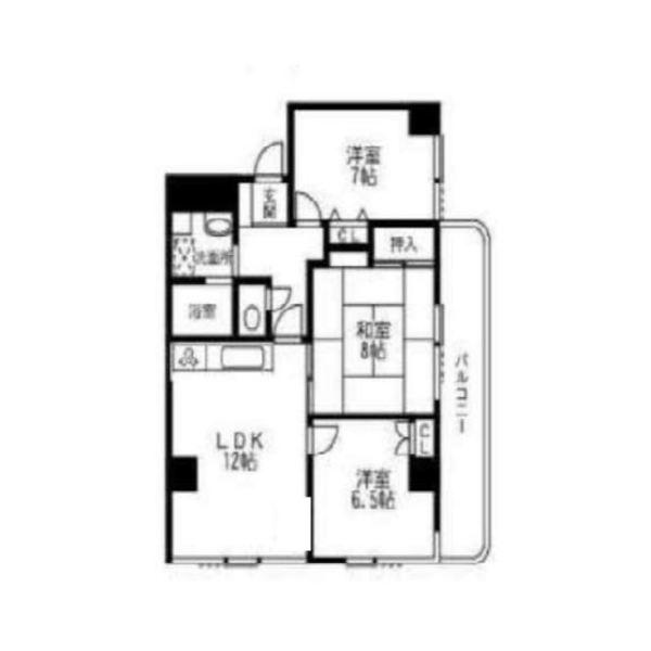 アルテール湘南（503） 間取り図画像