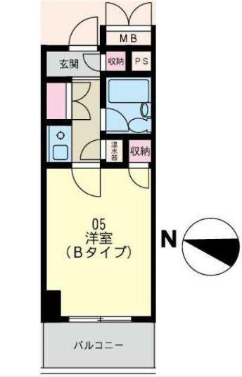 クレスト大和東（605） 間取り図画像