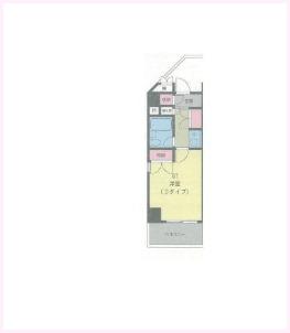 クレスト大和東（607） 間取り図画像