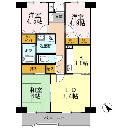  間取り図写真