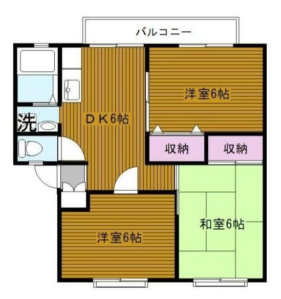 サンビレッジ綾瀬Ｃ棟（202） 間取り図画像
