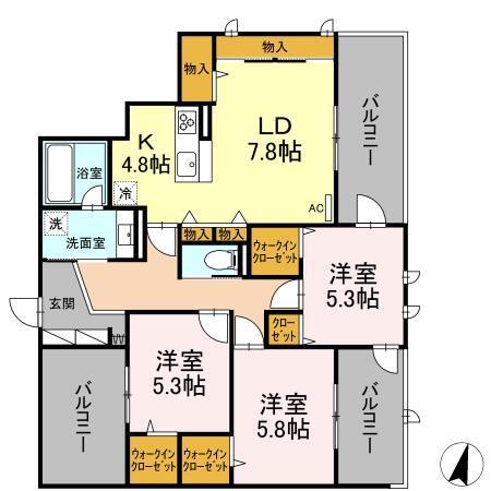  間取り図写真