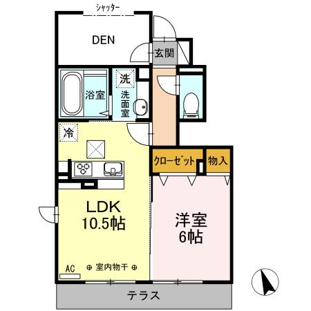 ルミナス（103） 間取り図画像