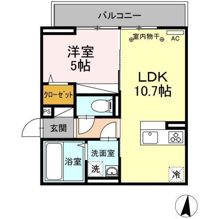 avenir（301） 間取り図画像