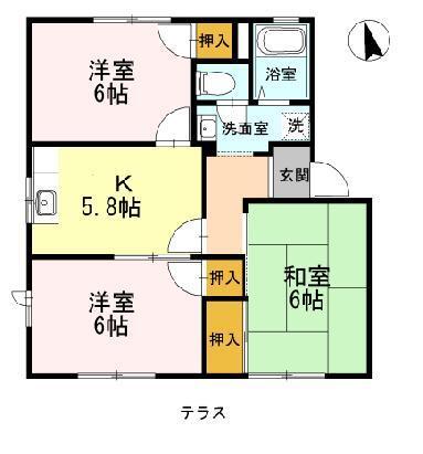  間取り図写真