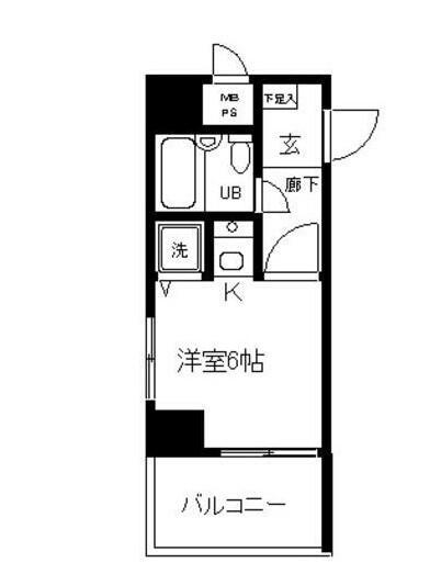 日神パレステージ藤沢（701） 間取り図画像