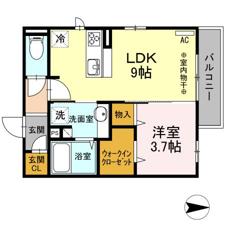  間取り図写真