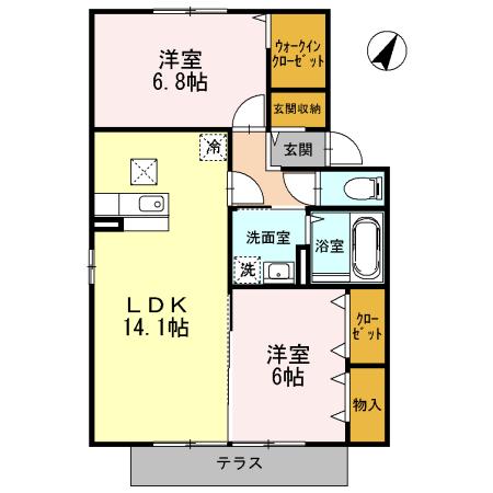  間取り図写真