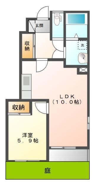 ポモドーロ 間取り図画像