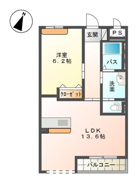 ル・アンジェ 間取り図画像