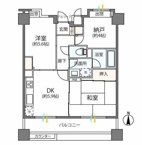  間取り図写真
