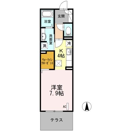 ＬＵＡＮＡ湘南（103） 間取り図画像
