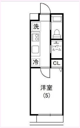 アイビーⅤ（307） 間取り図画像