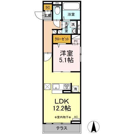  間取り図写真