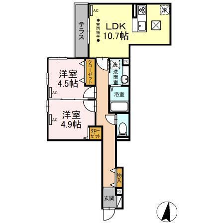  間取り図写真