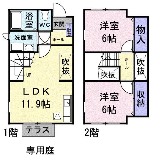  間取り図写真