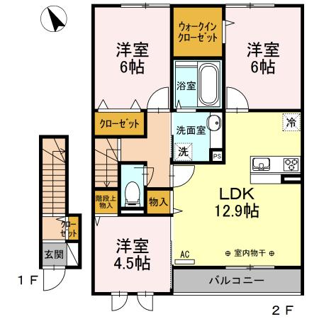  間取り図写真