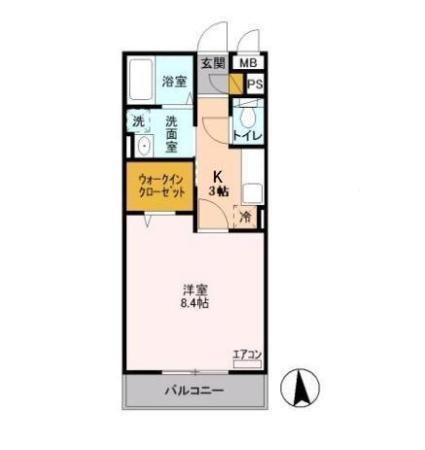 アルスノーヴァⅡ（103） 間取り図画像