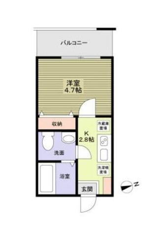 α　ｐａｒｋｓ　ｅａｓｔ（205） 間取り図画像