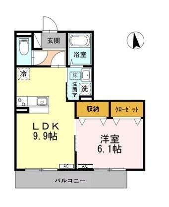 SEJOUR Aikou（101） 間取り図画像