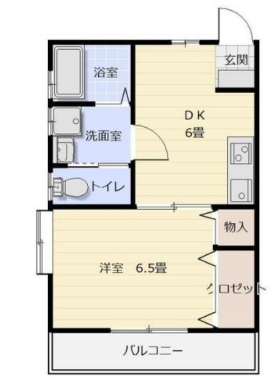 サザンヒルズ三ツ境（201） 間取り図画像