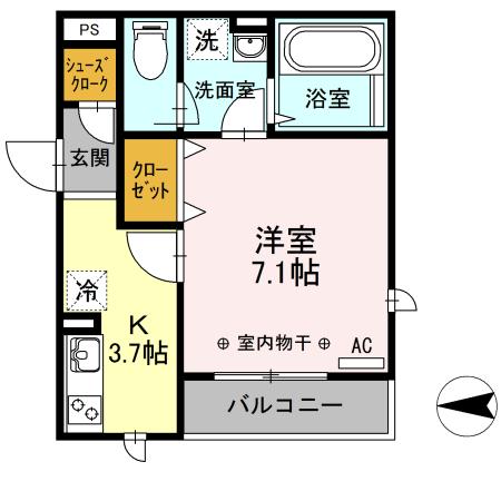  間取り図写真