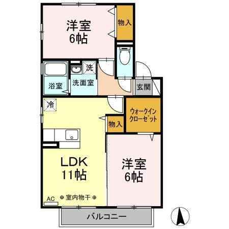 グランドソレーユ（205） 間取り図画像
