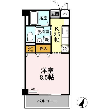 シュクレ大船（317） 間取り図画像