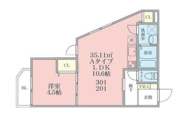  間取り図写真