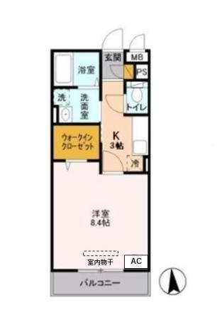 アルスノーヴァⅡ（303） 間取り図画像