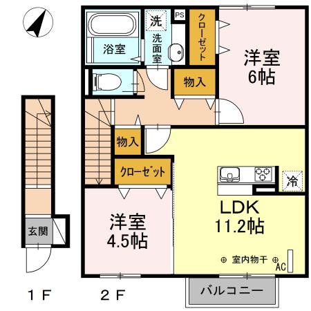  間取り図写真
