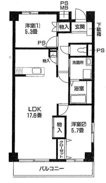  間取り図写真
