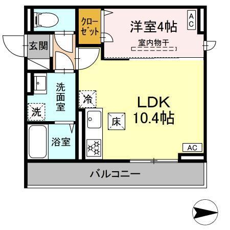 サルビアさがみ野（105） 間取り図画像