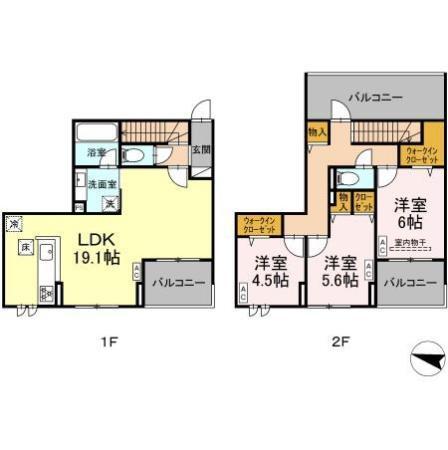 プライムレジデンス（101） 間取り図画像