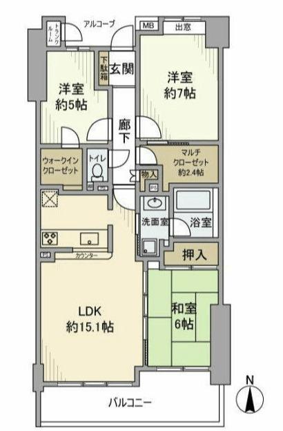  間取り図写真