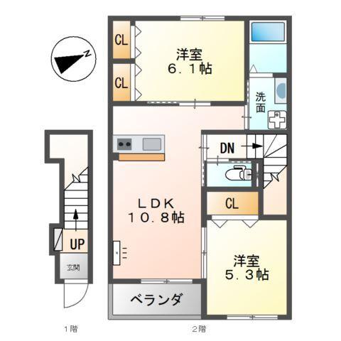  間取り図写真