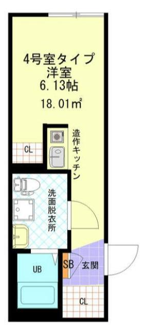 Ｈ．Ａ．西谷（104） 間取り図画像